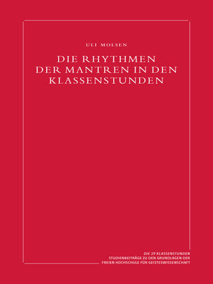 cover image of Die Rhythmen der Mantren in den Klassenstunden